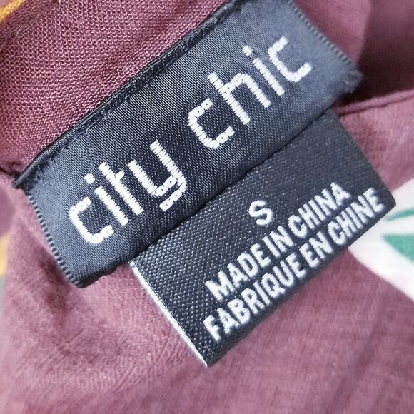 CITY CHIC Women's Iman Print Maxi Dress - Size S (16) - Picture 8 of 8